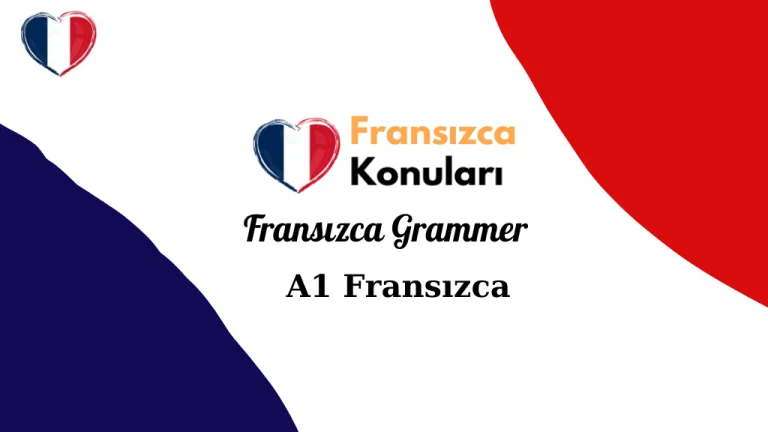 Fransızca Grammer